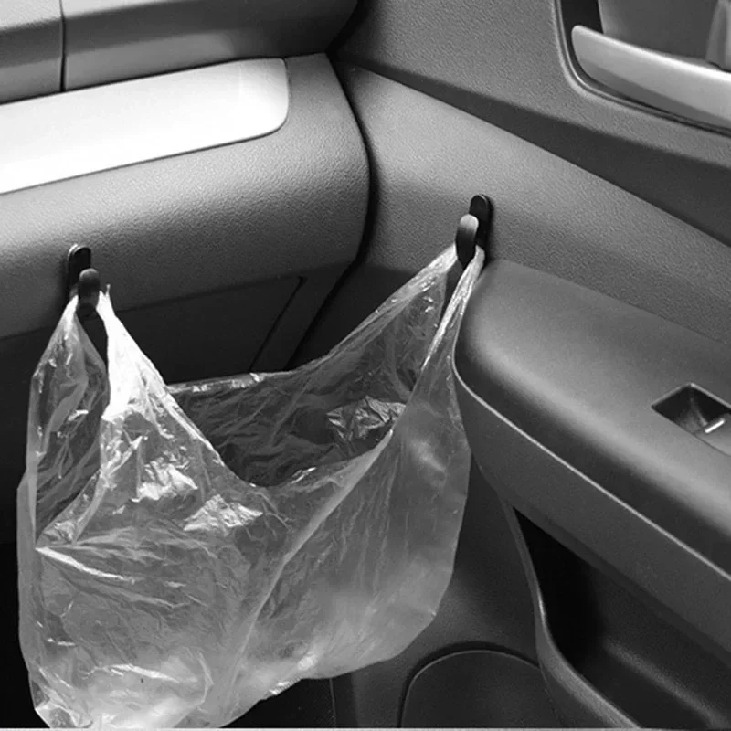 Multi-Use Car/Bathroom Self-Adhesive Hook – Rustproof Mini Holder for Home & Auto Interior, Sturdy Space-Saving