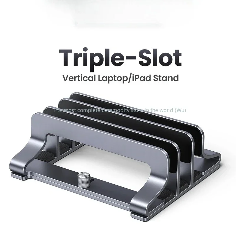 Vertical Laptop Stand Holder Foldable Aluminum Notebook Stand Laptop Tablet Stand Support For Macbook Air Pro PC 17 inch