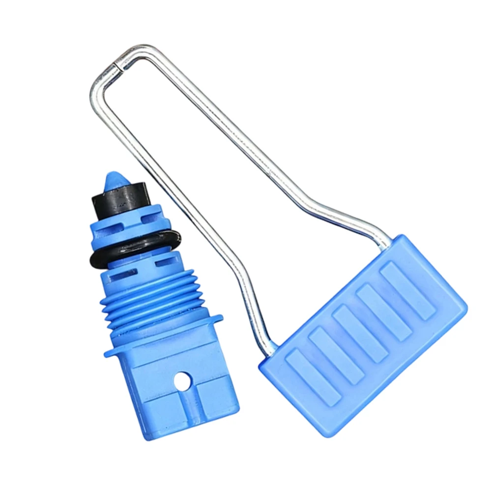 Boschs Wall Mounted Boiler Water Supply Valve Replacement Gas Furnace Filling Valve Heating System Repair Accessory Blue Handle