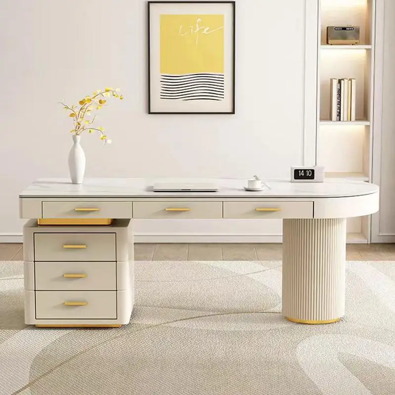 Slate desk household simple desktop computer desk light luxury boss desk