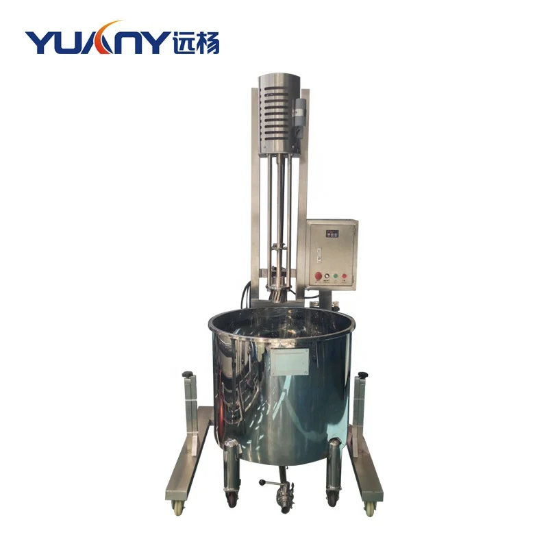 Homogenizer Shampoo Machine Homogeneous Stainless Steel High Shear Mixer Industrial Liquid  Mixing Disperser