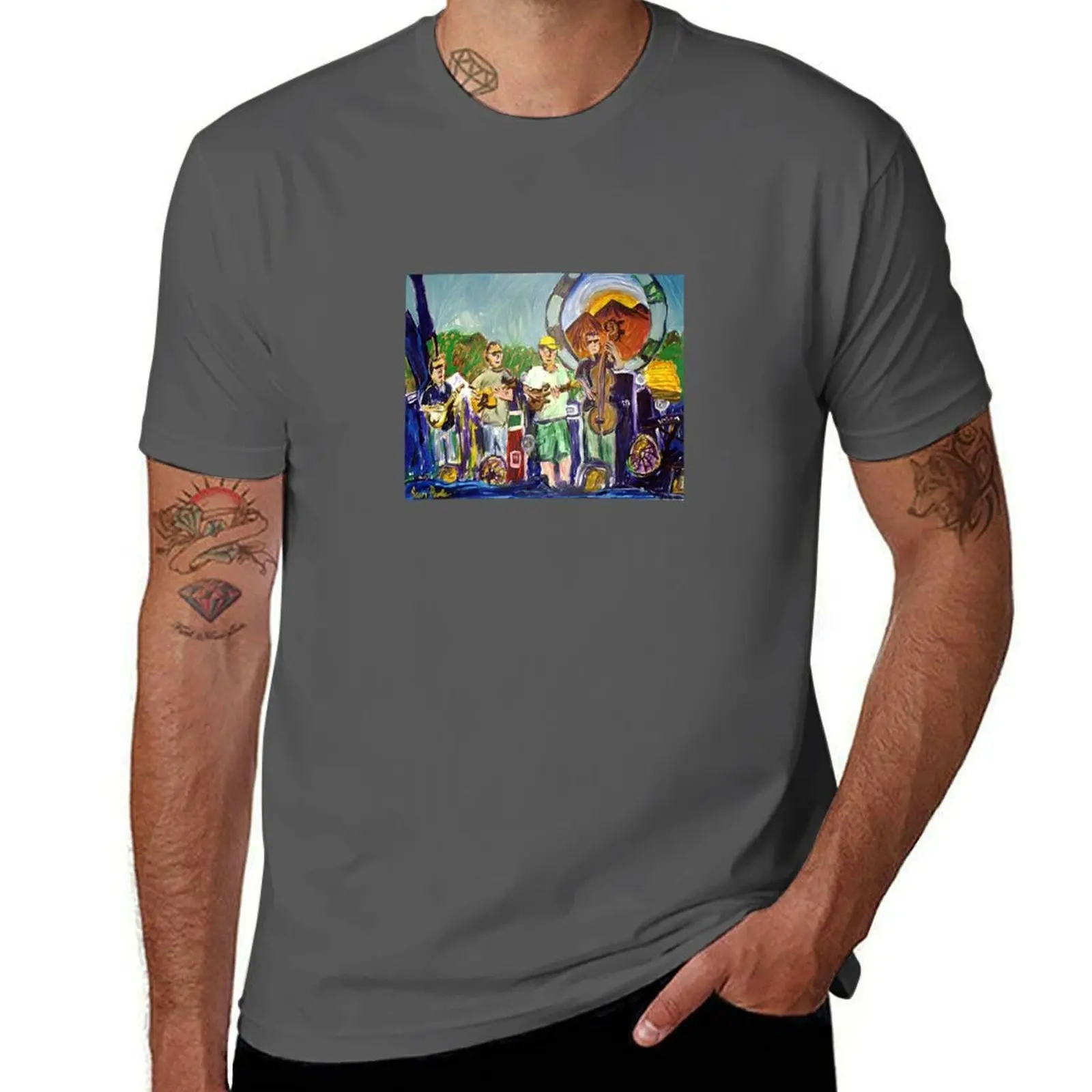 Yonder Mountain String Band T-Shirt Quick Dry Outdoor Sports T-Shirt