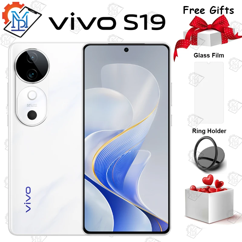 

Original Vivo S19 5G Mobile Phone 6.78 Inches AMOLED 120Hz Snapdragon 7 Gen 3 Camera 50MP Battery 6000mAh NFC Smartphone