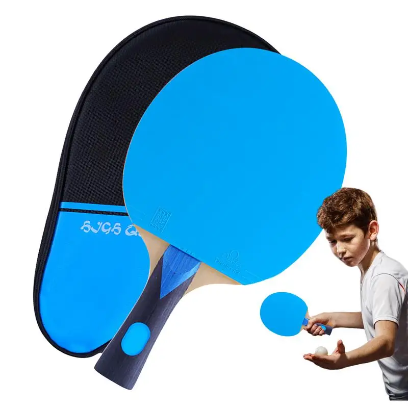 

Colored Ping Pong Racket Carbon Table Tennis Set Color Table Tennis Rackets For Indoor Outdoor Home Sports Hall