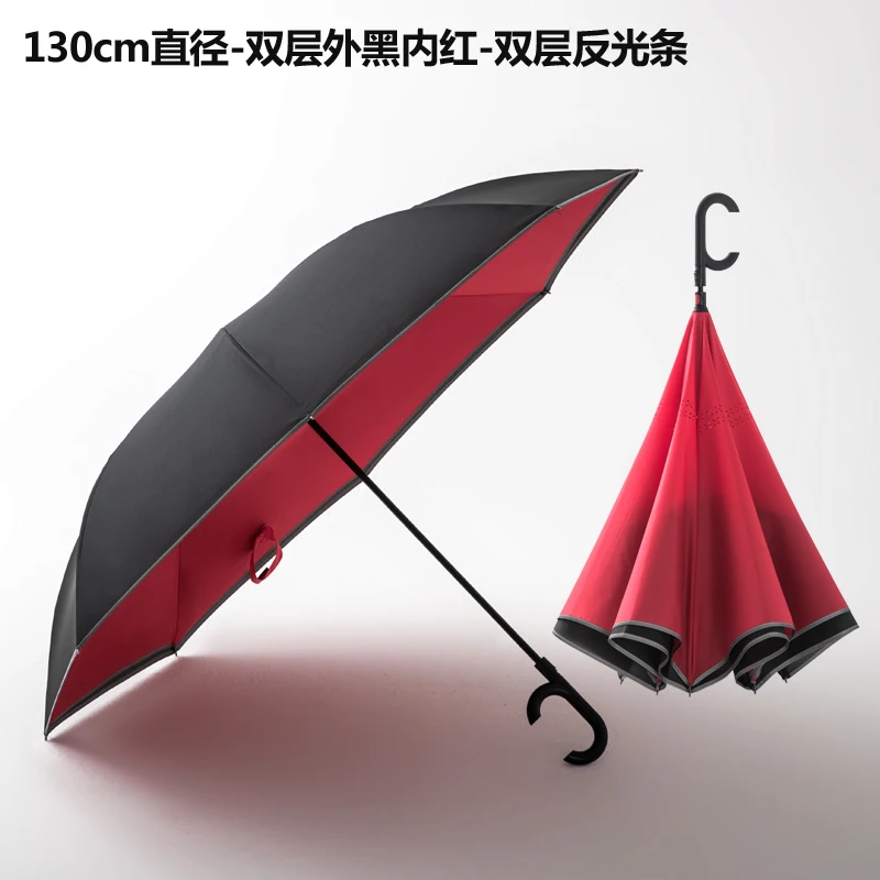 Long Handle Windproof Umbrella Holder Reverse Car Rain Women Umbrella Academy Light Paraguas Grande House Merchandises