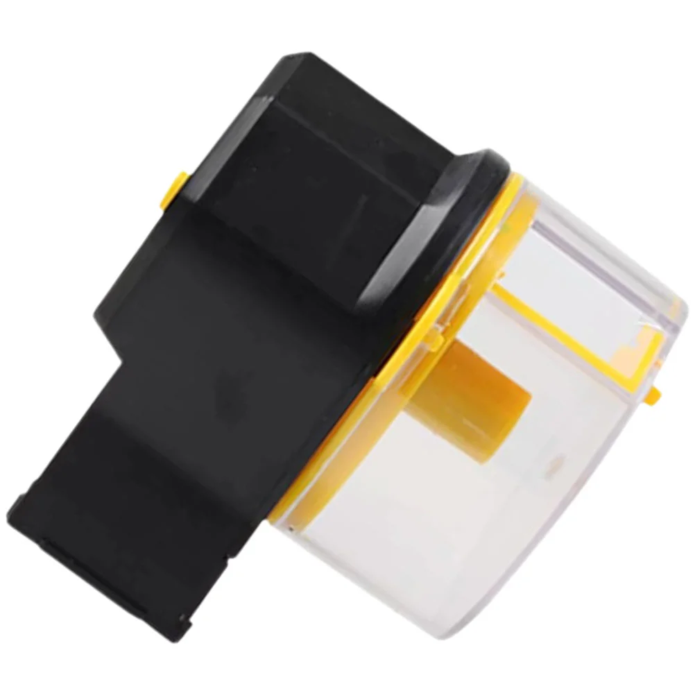 

Fish Tank Automatic Feeder Timing Feeding Vacation Aquarium Terrarium Dispenser Yellow for Turtle