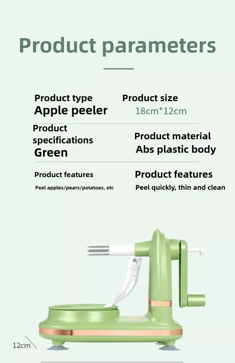 3-in-1多機能家庭用皮むき機、自動皮むき機5S皮むき、スライサーキッチンガジェット付き