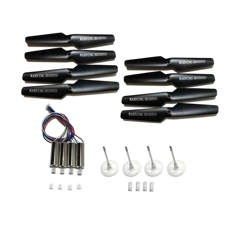 ZHIPAIJI Drone Propellers Kit, for Syma X5 X5C X5C-1 RC Drone Spare Part Drone CW CCW Motor / Drone Propeller Blade Wing / Big