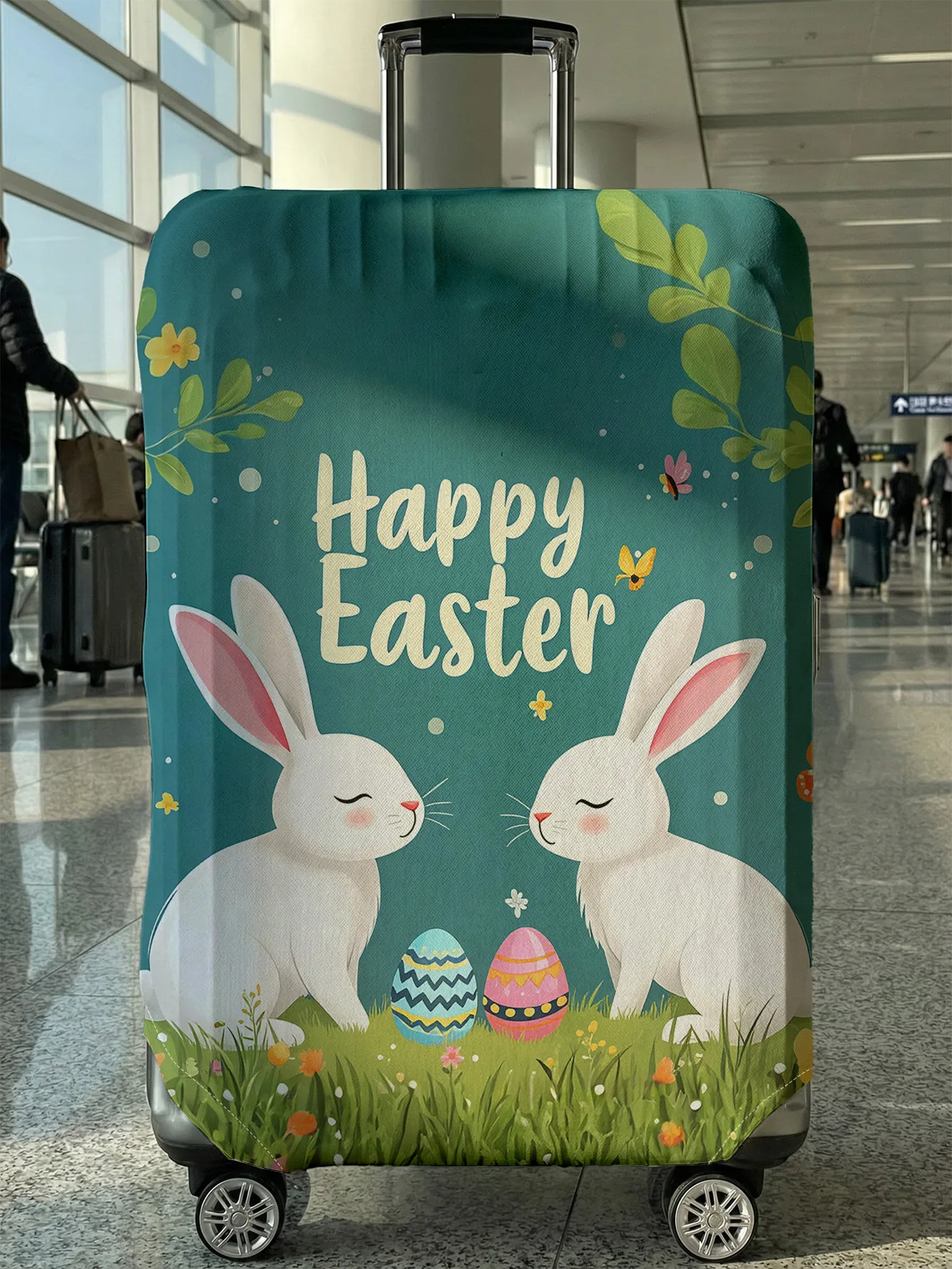 

Защитный чехол для багажа Double Rabbit, подходит для чемоданов 18-32 дюймов, чехлы для ручек чемоданов, аксессуары для путешествий.