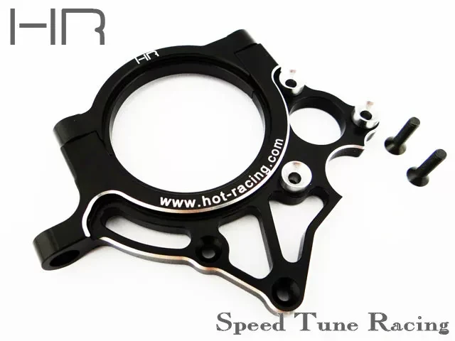 For Axial Yeti CNC Aluminum Motor Mount Black Anodized Replaces AX31106 90032/90038 Hot Racing