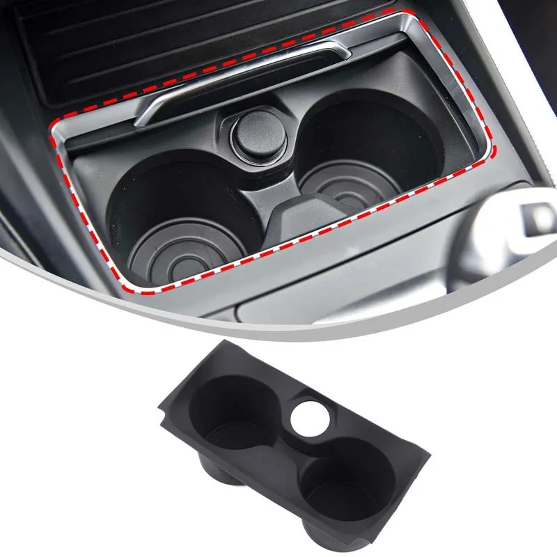 

Methoucar для BMW 1 2 серии F20 F21 F22 F23 F87 2018-2019 TPE автомобильная центральная консоль держатель для напитков и воды крышка автомобильные аксессуары