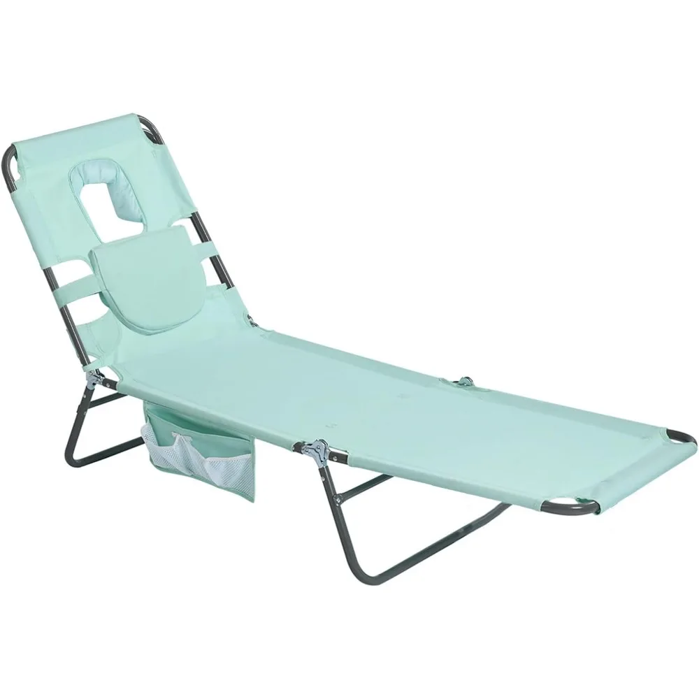 Portable Reclining Beach Chairs with Backpack Straps for Outdoor Activities and Picnics