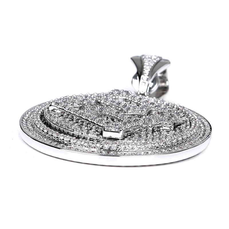 6ix9ine Diamond 69 Rotating Bearing Digital Disk Pendant Hip Hop Necklace Unisex Gold And Silver Hiphop Fashion Jewelry