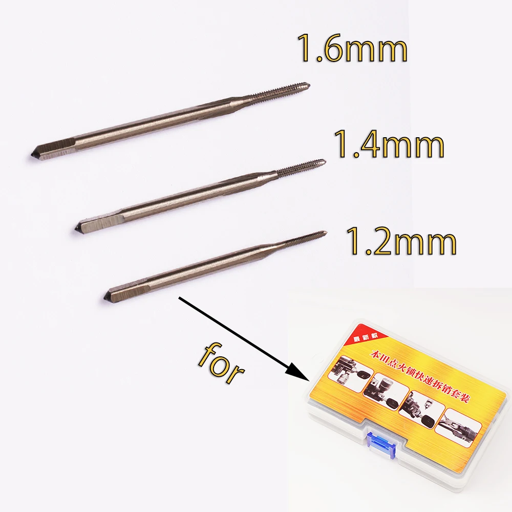 DL Brand Removal Pin Cancellation Nails For Honda Ignition Car Lock Disassembly Pin Size 1.2/1.4/1.6MM