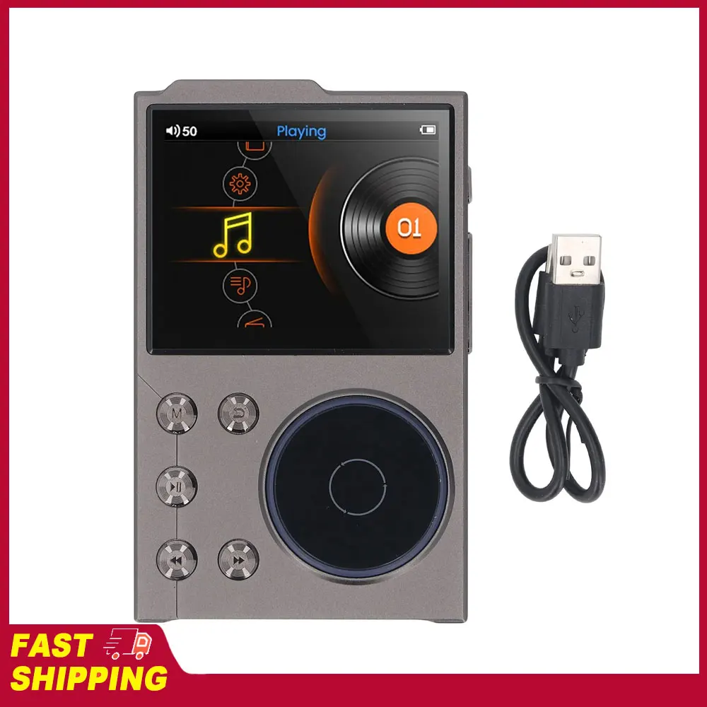 

MP3-плеер, цифровой музыкальный плеер, Bluetooth 5.3, без потерь качества, DSD, FLAC, HD, HiFi, портативный MP3-плеер, HiFi-плеер, музыкальный плеер
