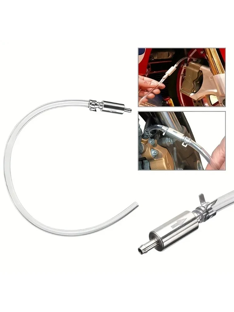AliExpress NONE Car Motorcycle Brake Bleeding Change Pump Tool Bleeder Fluid Hose Hydraulic Clutch Valve Tube Set Pit Dirt Bike Accessories