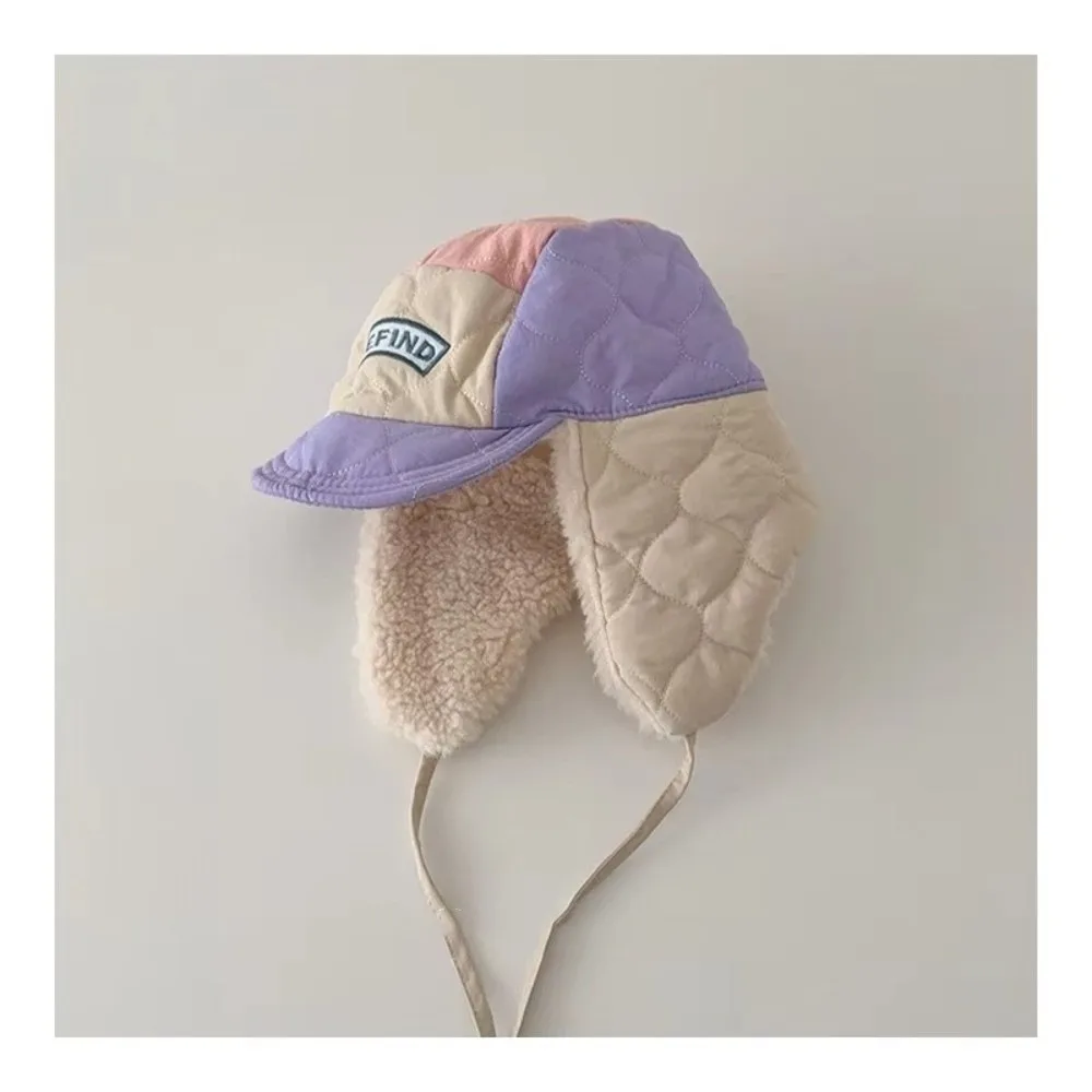 

New Comfortable Warm Winter Warm Hats Ear Flaps Lamb Wool Hat Kids Wool Hat Soft Wool Children's Caps Boys Girls