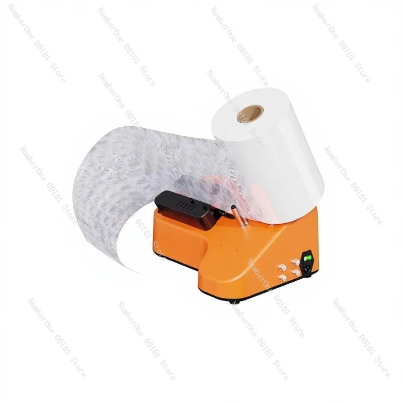 Desktop Fast Charging Air Cushion Machine No Preheating Bubble Wrap Inflator Gourd Film Air Pillow Packaging Inflating Device