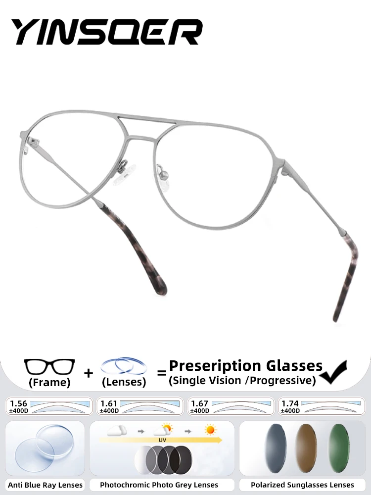 

Photochromic Glasses Man Optical Lenses with Medical Receta Fashion Prescription Glasses Women Sunglasses in Trend Eyeglasses-2