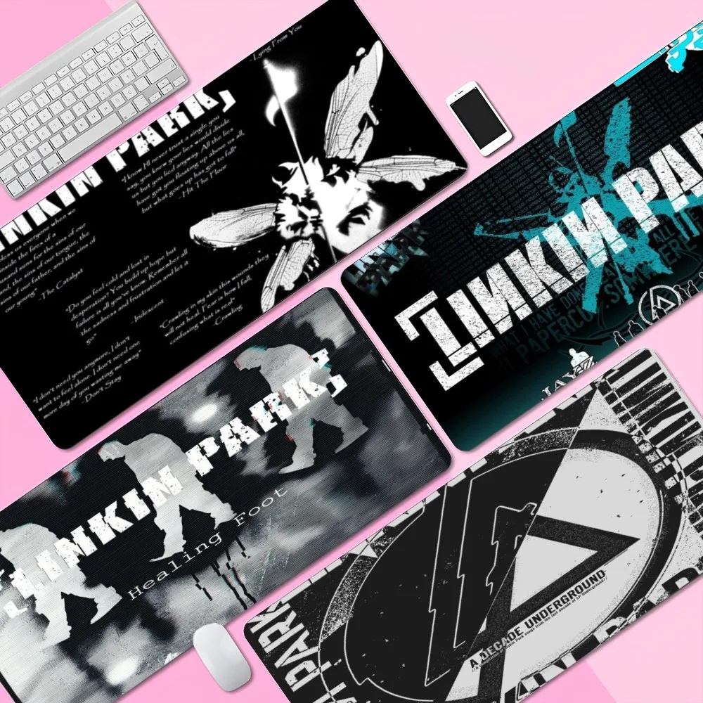 

L-Linkins Park Rock Music Большой XXL игровой ноутбук компьютерный стол коврик для мыши коврик для мыши коврик для ноутбука коврик для мыши геймер