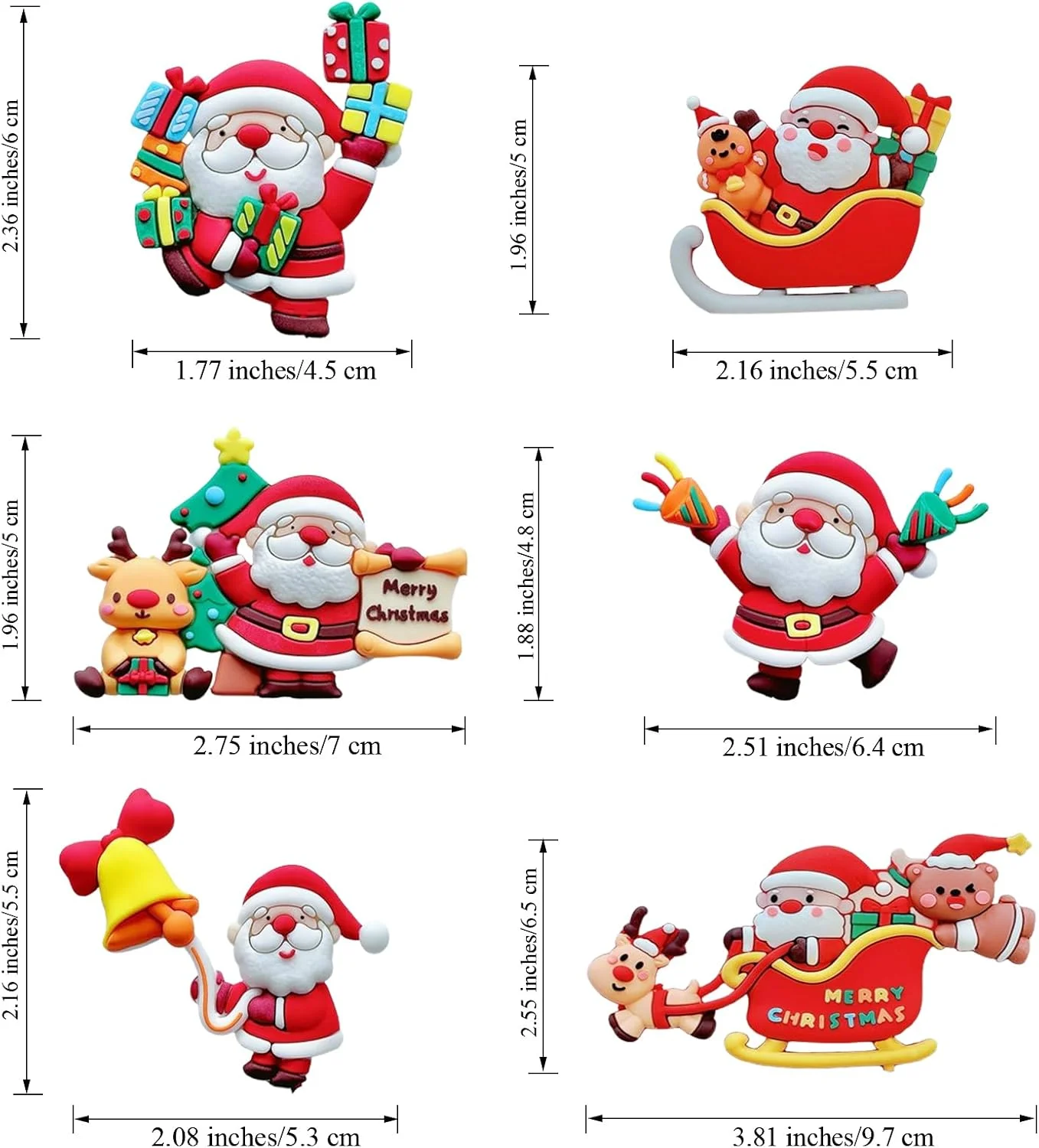 Christmas Cake Topper Santa Cl - Elk Bugle Call recension och pris