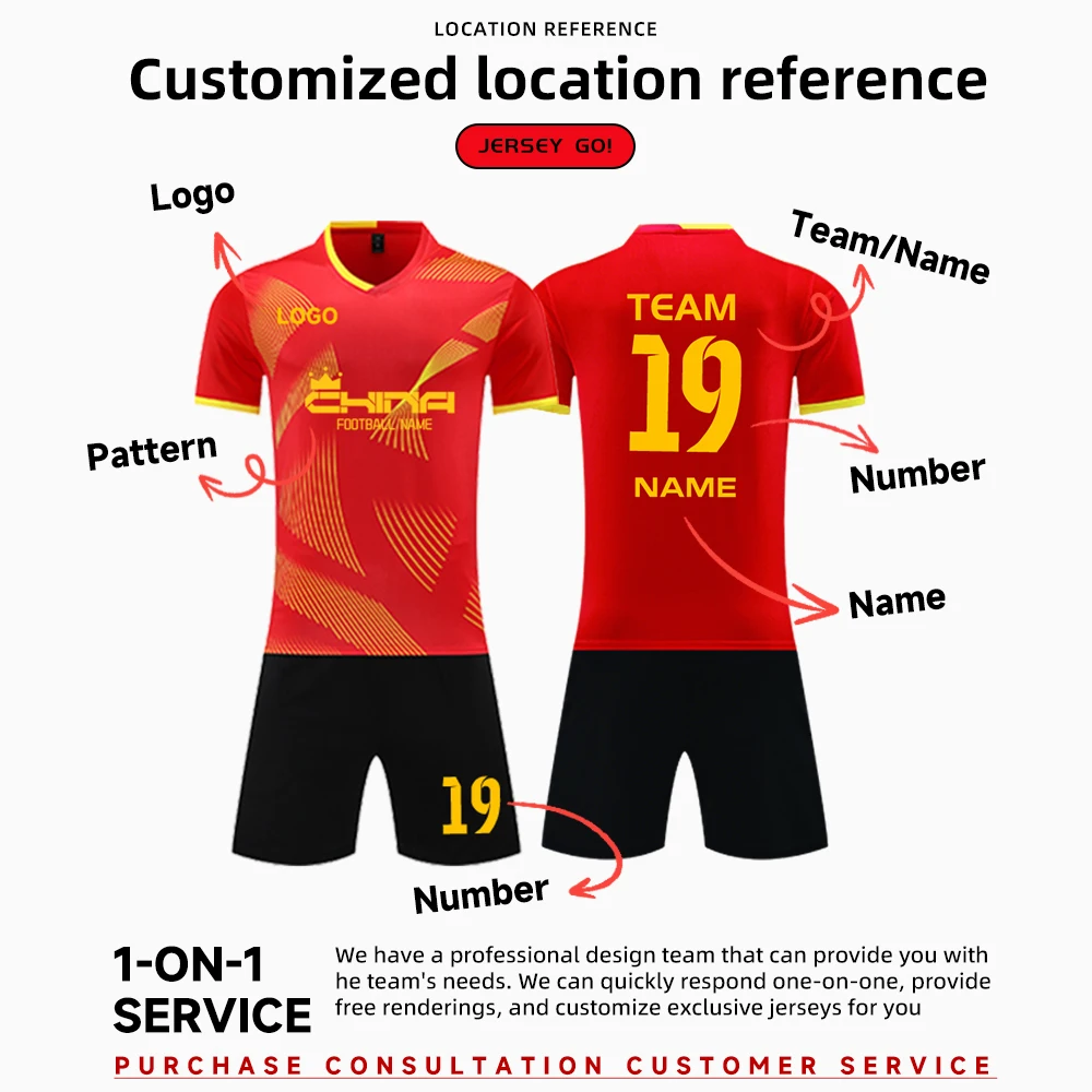 

Adult Kid Soccer Jersey Customize Football Uniforms Shirts Men Women Futsal Sportswear Training Tracksuit Sports Outfit Clothes
