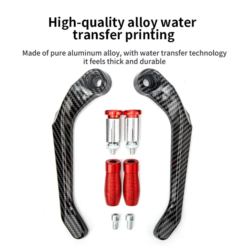 Motorcycle water transfer printing handguard brake horn handguard off-road anti fall bow handguard