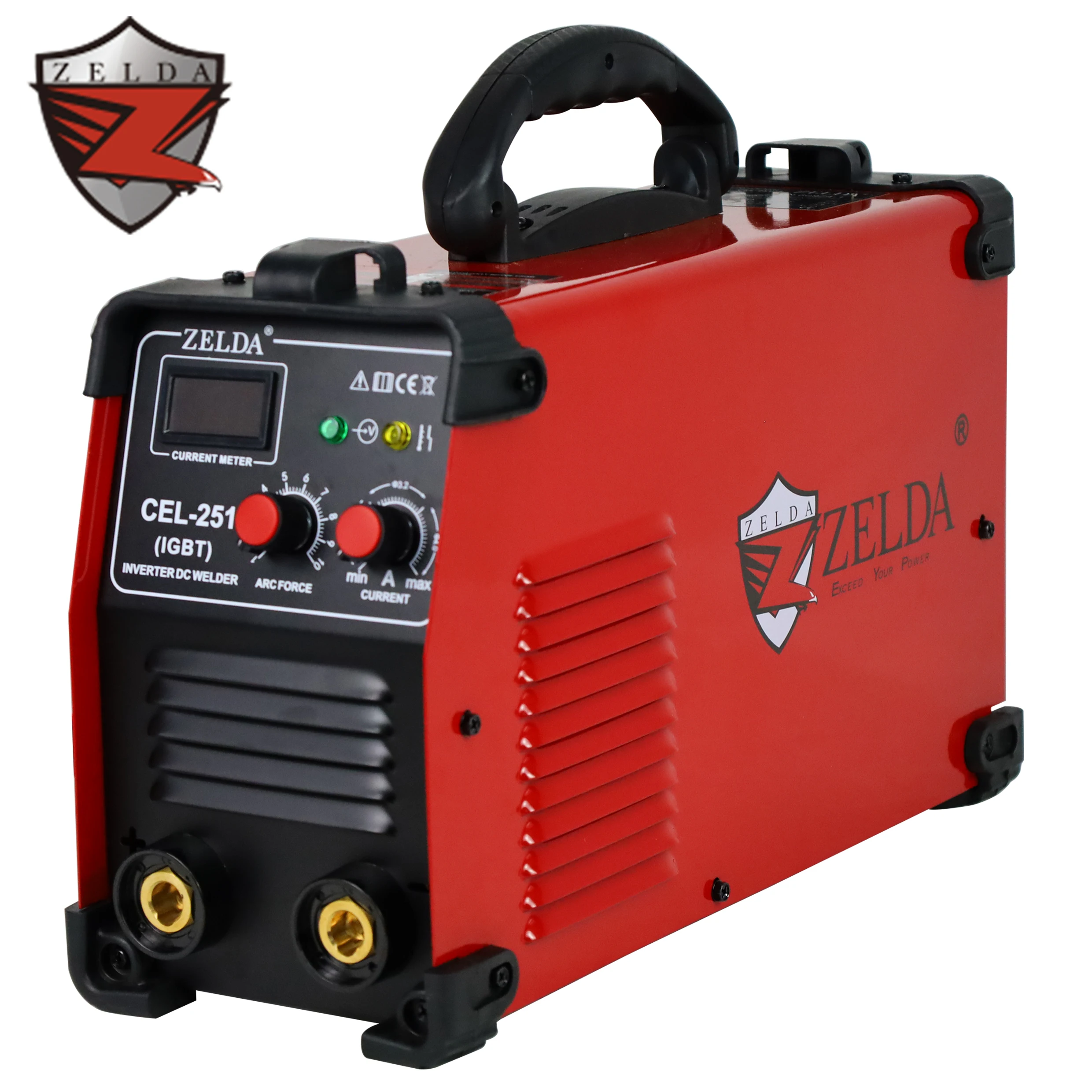 

ZELDA Cellulosic Electrode MMA Welding Machine CEL-251 Inverter Welder Machine Soldadora De Arco