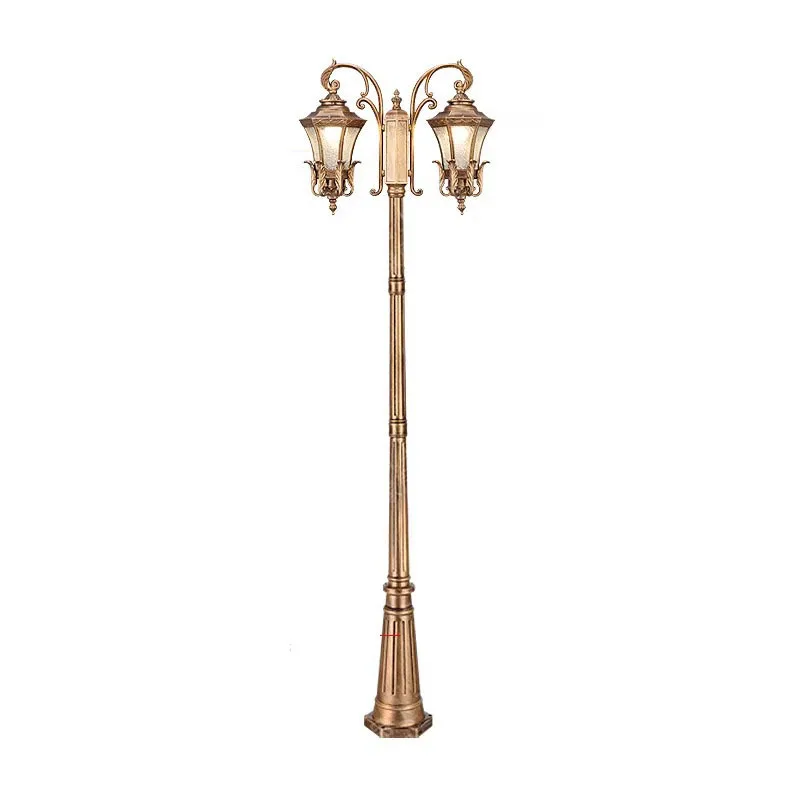 

Алюминиевый солнечный излучающий диод, высокий столб, пейзажный водонепроницаемый уличный столбчатый светильник