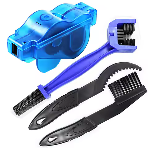 Bike Chain Cleaner, Bike Cleaning Kit, Chain Cleaner for Cycling, Suitable for Mountain Bike, Road Bike, BMX for Drivetrain
