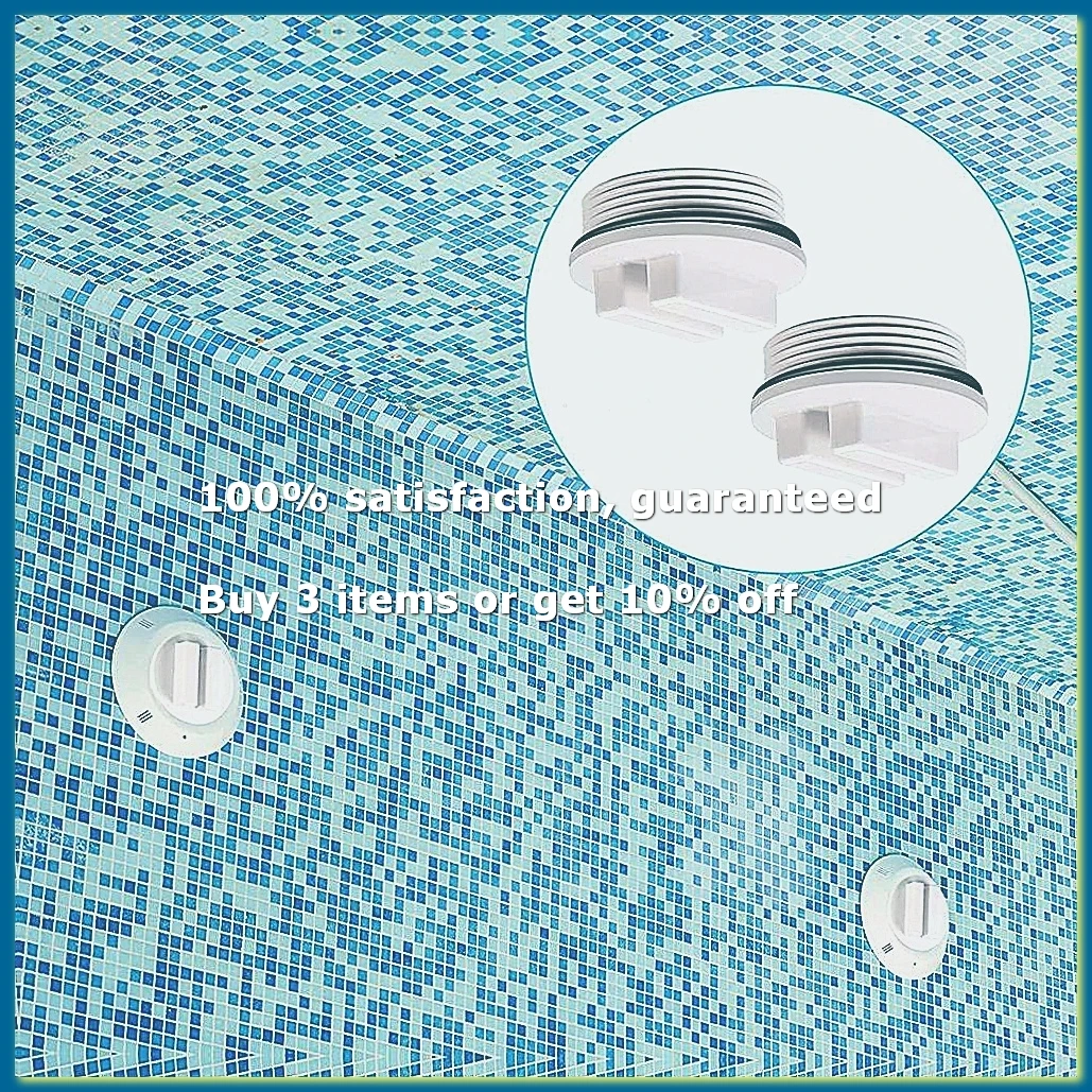 1.5 Inch Pool Plug Threaded Pool Return Line Plug Winter Expansion Plug with Ring for Swimming Pool Accessories,2Pcs-FABY