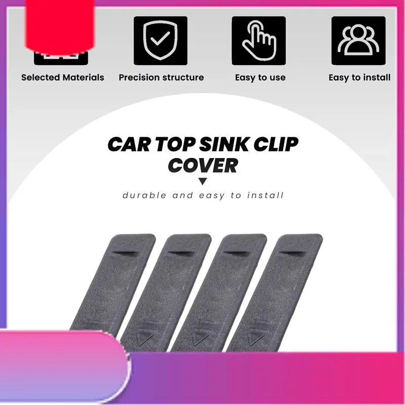 

Car Top Sink Chuck Clip Cover Water Bar Covers Roof Cap For HYUNDAI I30 Accent Waterproof Seal Clips 872552L000-Y79A