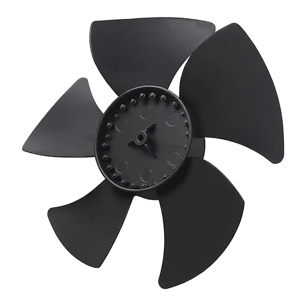 2Pcs Black Plastic Fan Vane 17cm For W10156818 AP4323896 Refrigerator Condenser Motor Replacement Part Easy Install