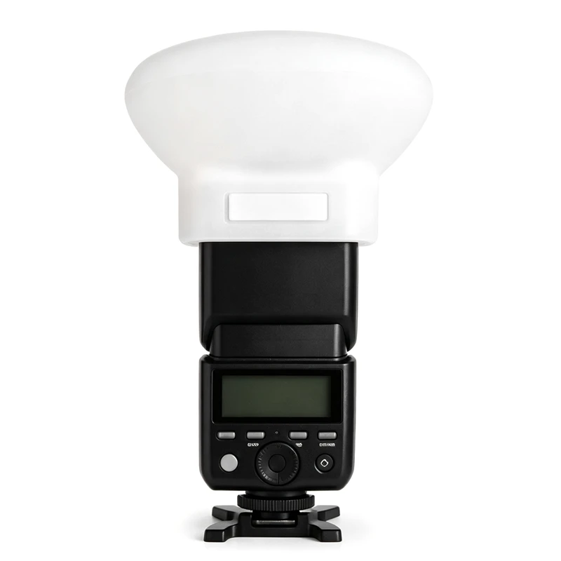 Super Sale Silicone Flash Diffuser Cover Compatible for GodoxTT350 V350 Soft Light Eliminate Hard Shadow Portable Photography