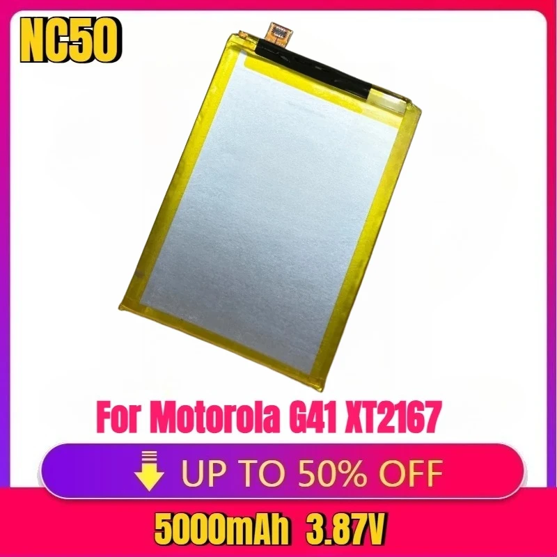 

New 5000mAh NC50 Replacement Battery For Motorola G41 XT2167 G32 XT2235 NC 50 Cell Mobile Phone XT2167/XT2235 Batteria