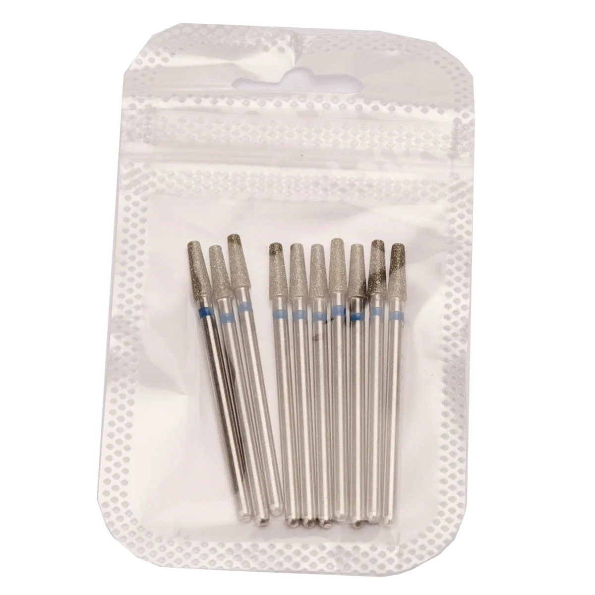 10 قطعة/الحزمة أظافر ماسية مجموعة لقمة مثقاب قواطع الطحن الكهربائية ل مانيكير الروتاري لدغ مانيكير إهاب نظيفة الحفر اكسسوارات #3