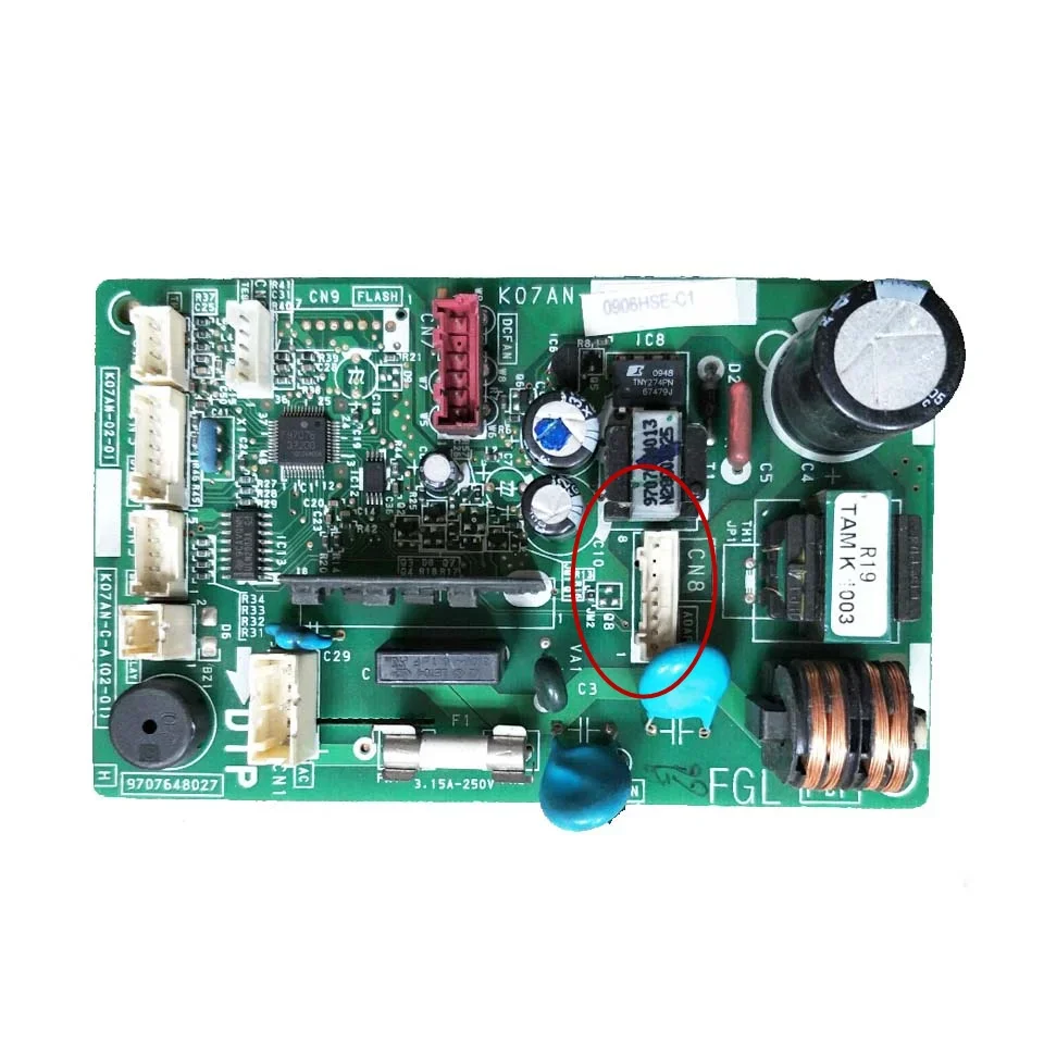 WZ-Used For Fujitsu Air Conditioner Control Board K07AN-C-A(02-01) Circuit PCB K07AN-02-01 9707648027 Conditioning Parts