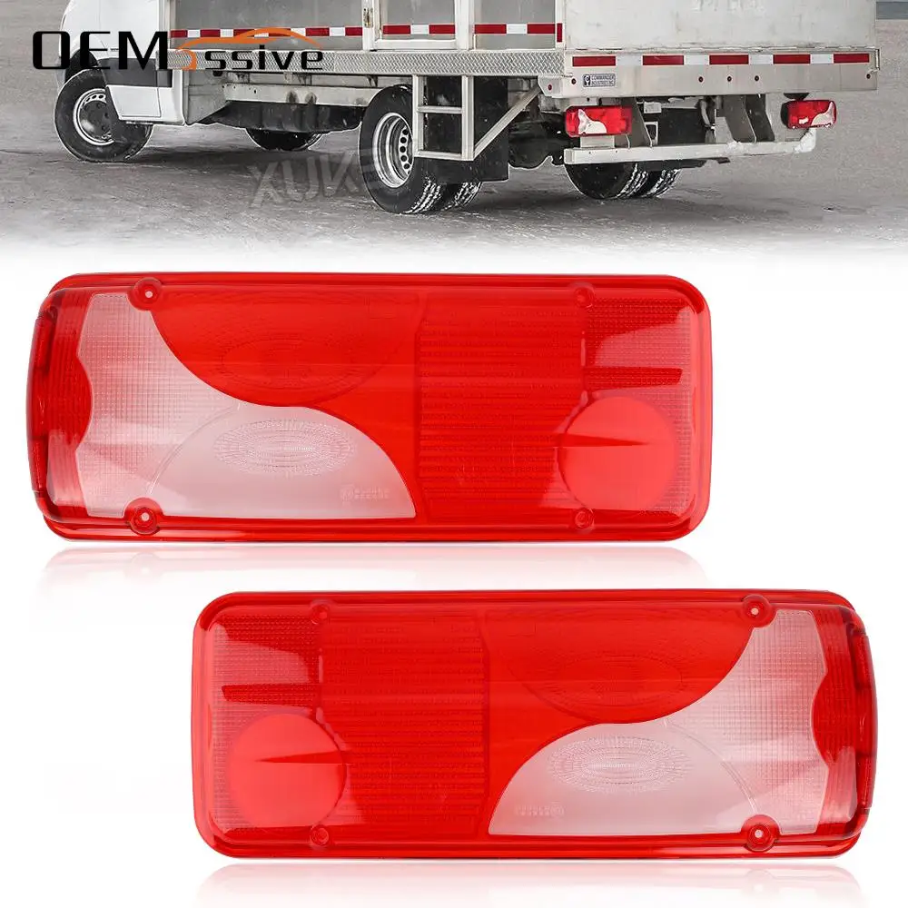 2x Left Right Driver Passenger Side Rear Tail Brake Indicator Light Indicator Lens Cover For Mercedes Sprinter VW Crafter 06-ON