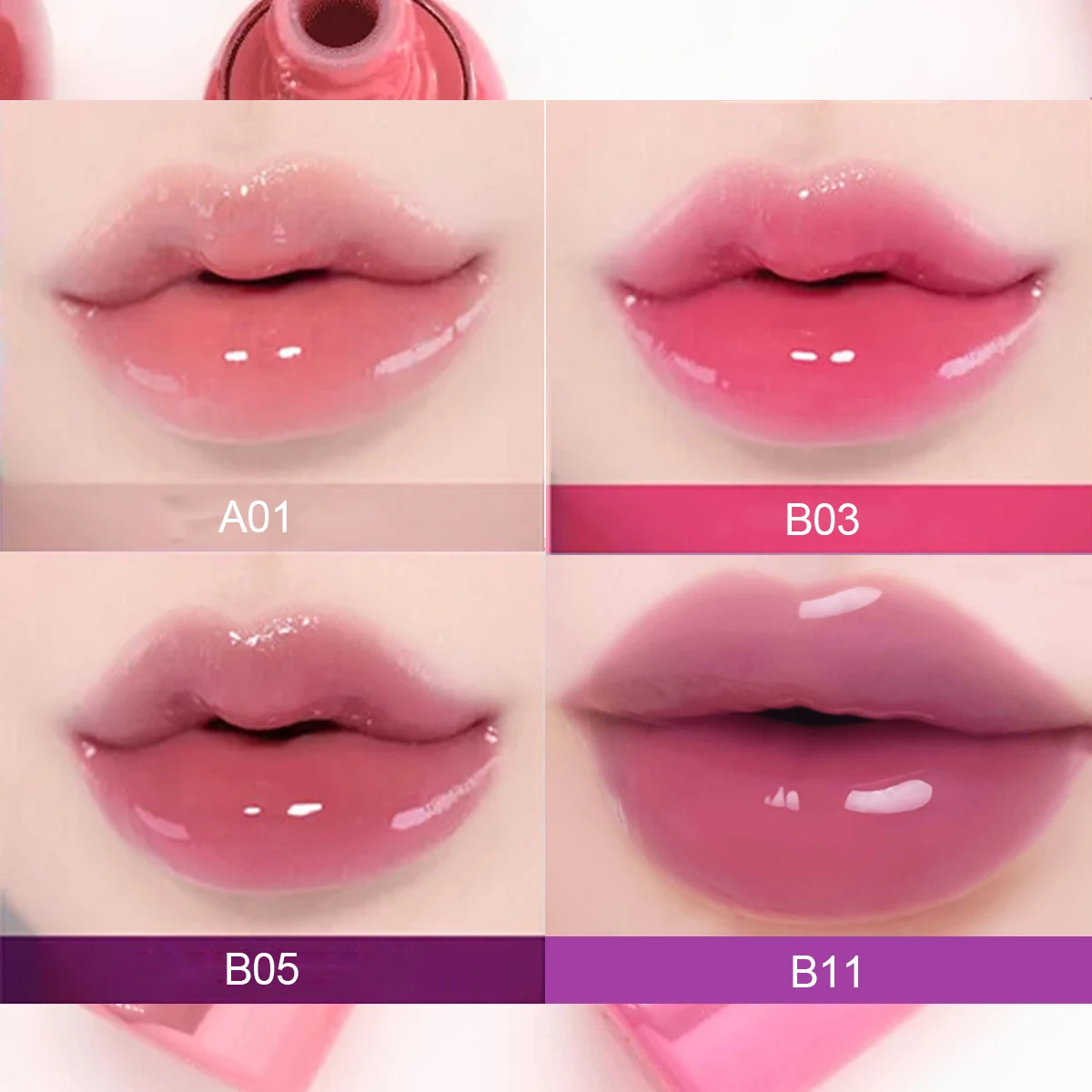 FWEE 3D VOLUMING GLOSS,Lightweight Texture,Crystal Clear&Hydrating,Non-Sticky&Clear,Glossy Film,Korean Cosmetic,Korean Makeup