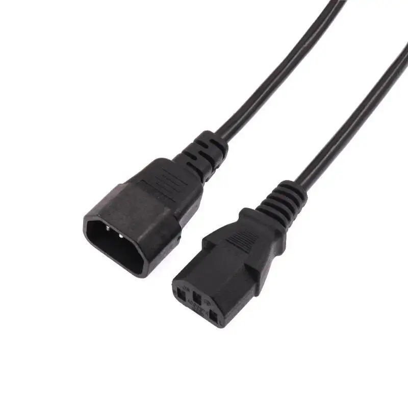 1 Stück Stromverlängerungskabel, ein Stecker und eine Buchse, 1,5 m, für Computer-Gehäuse-Verbindung. – Detail 1