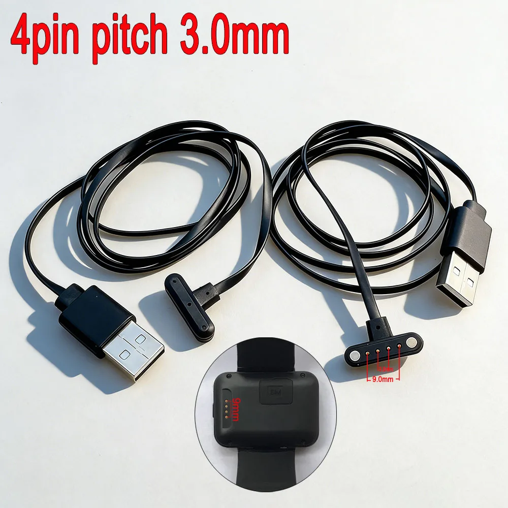 4 Pin Magnetic Charging Cable USB Charge Power Data