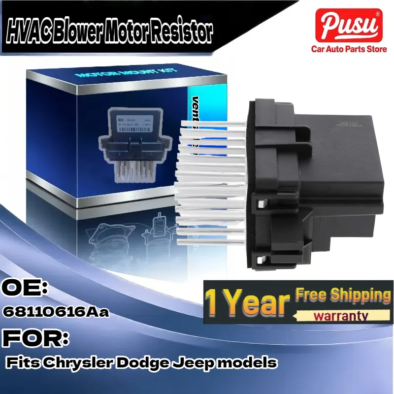 

For Chrysler/Dodge/Jeep Models | Dorman 973-420 HVAC Blower Motor Resistor | Part 68110616Aa