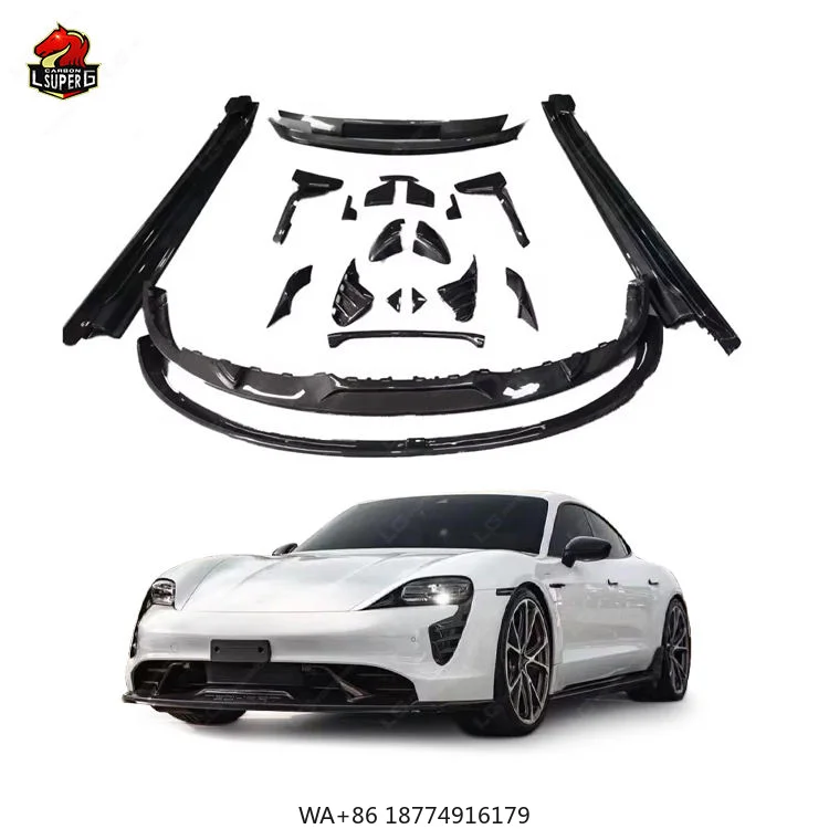 

High Quality Car Kit Carbon Fiber Body Kit for Taycan Upgrade to T Style Bodykit