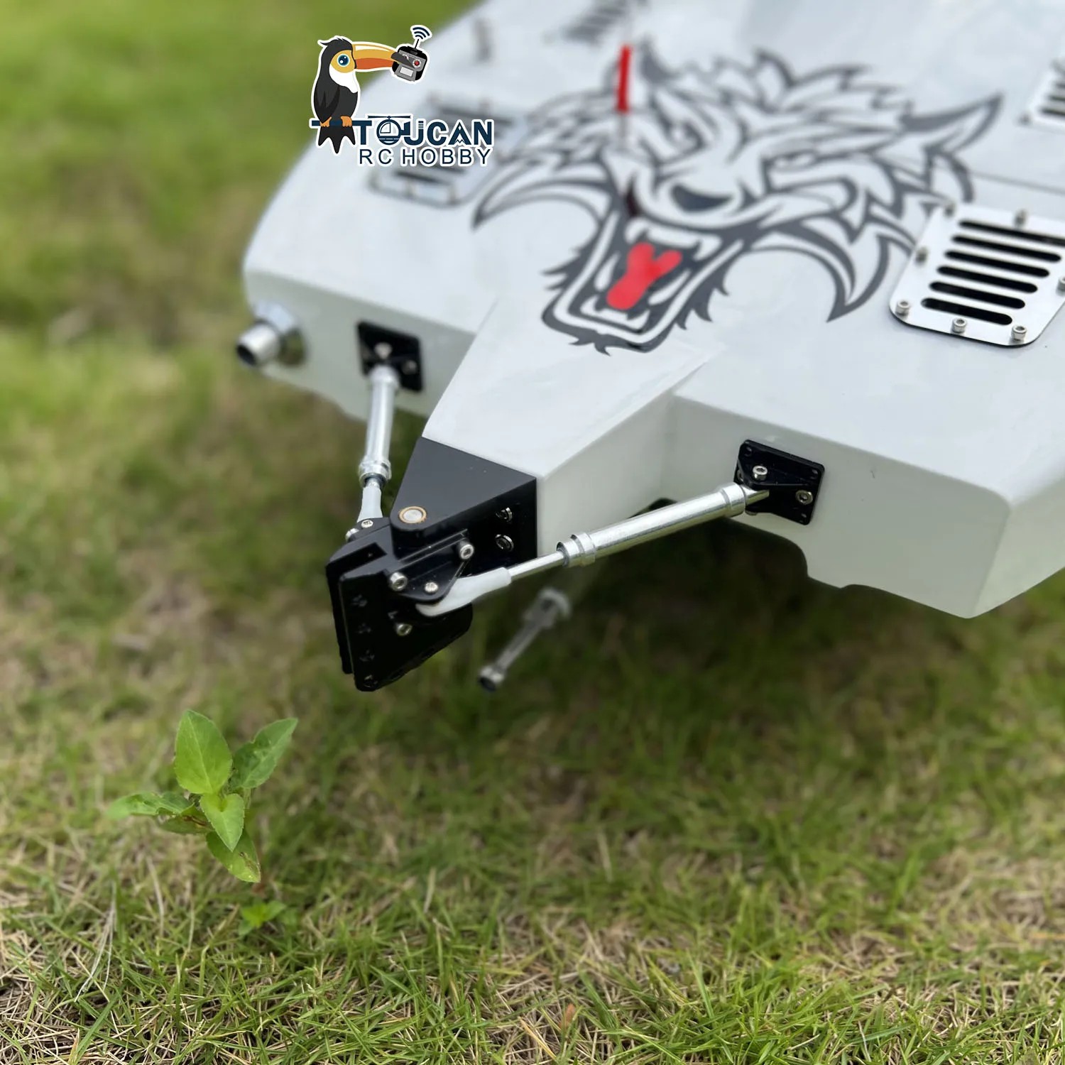 Model łodzi wyścigowej RC G30E Toucan wykonany z kevlaru 30CC benzyna ARTR bez radia sterującego Zabawki Model TH20172