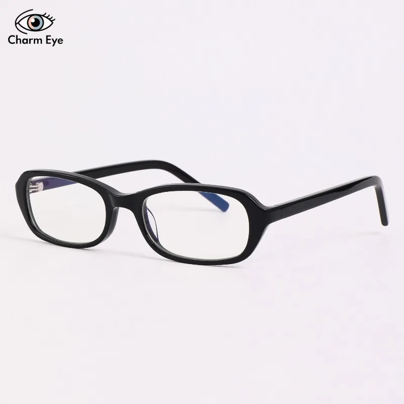 New Irregular Men Square Glasses Tortoise Fashion High End Acetate Multi Functional Women Myopia Reading Anti Blue Light Eyewear