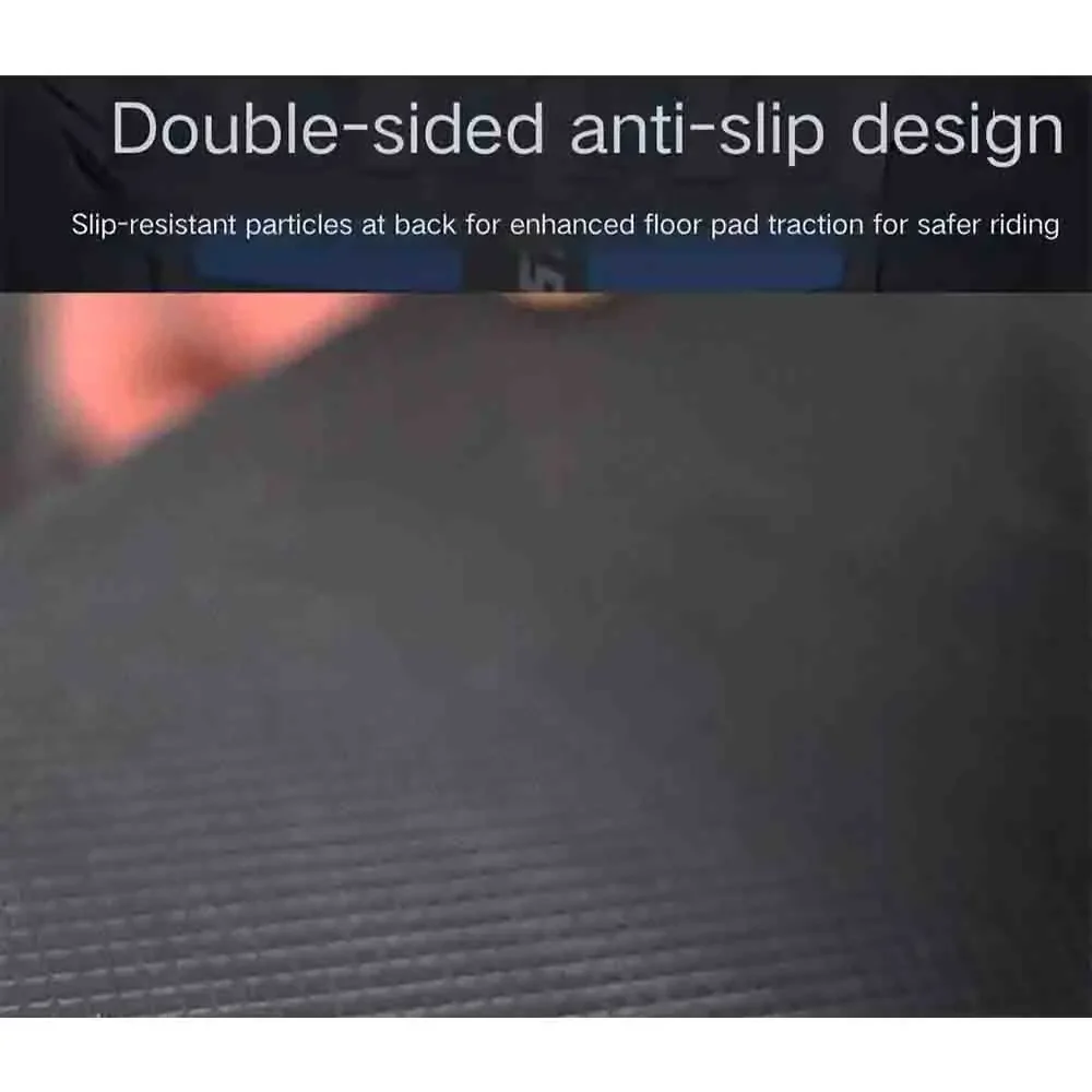 【Premium quality】For HAOJUE UFD125 UFD 125 Floor mat modification accessories, rubber-thickened pedal pad, UFD footrest pad