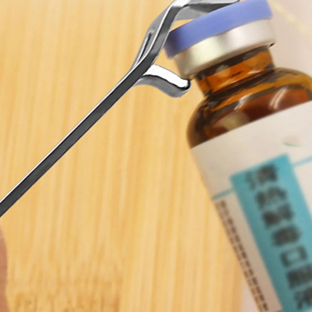 

10pcs Stainless Steel Vial Opener For Oral Liquid Bottles Durable Medicine Bottle Opener Portable Ampoule Decapper Tool Mini