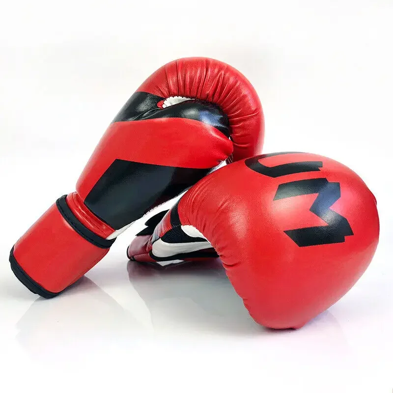 Boxing Gloves Adult Professional Training Boxing Sanda Sandbag Fighting Gloves Muay Thai 6OZ 12OZ Plus Size