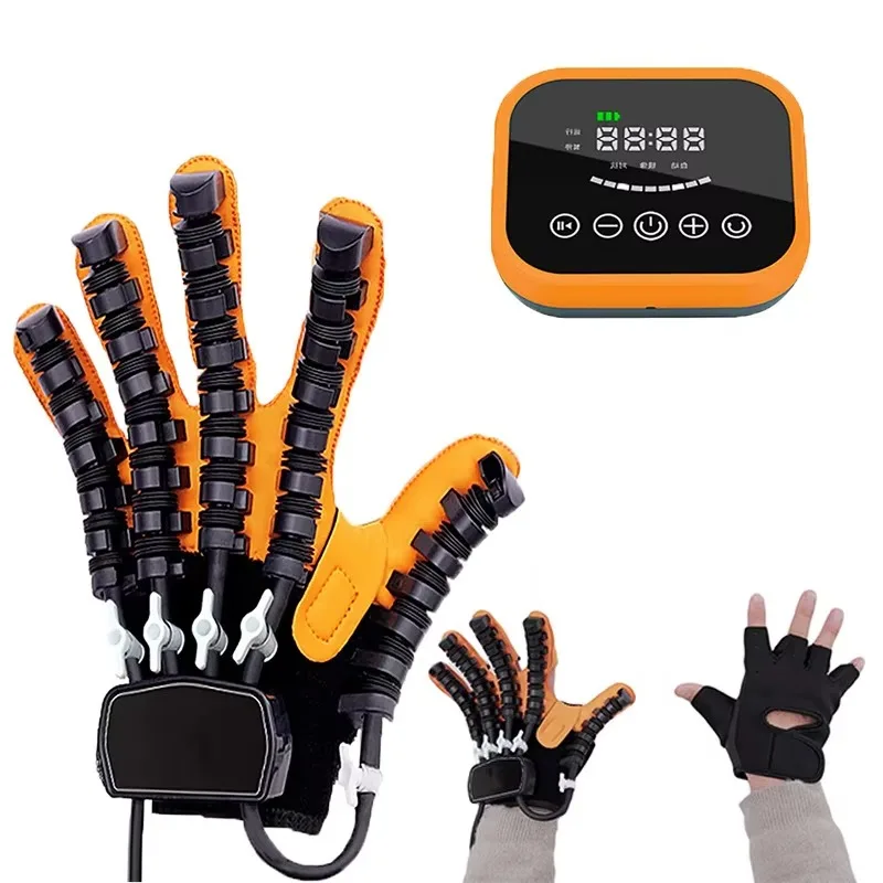

Physical Therapy Stroke Patient Exercise Hand Training Hemiplegia Finger Rehabilitation Trainer Robot Gloves