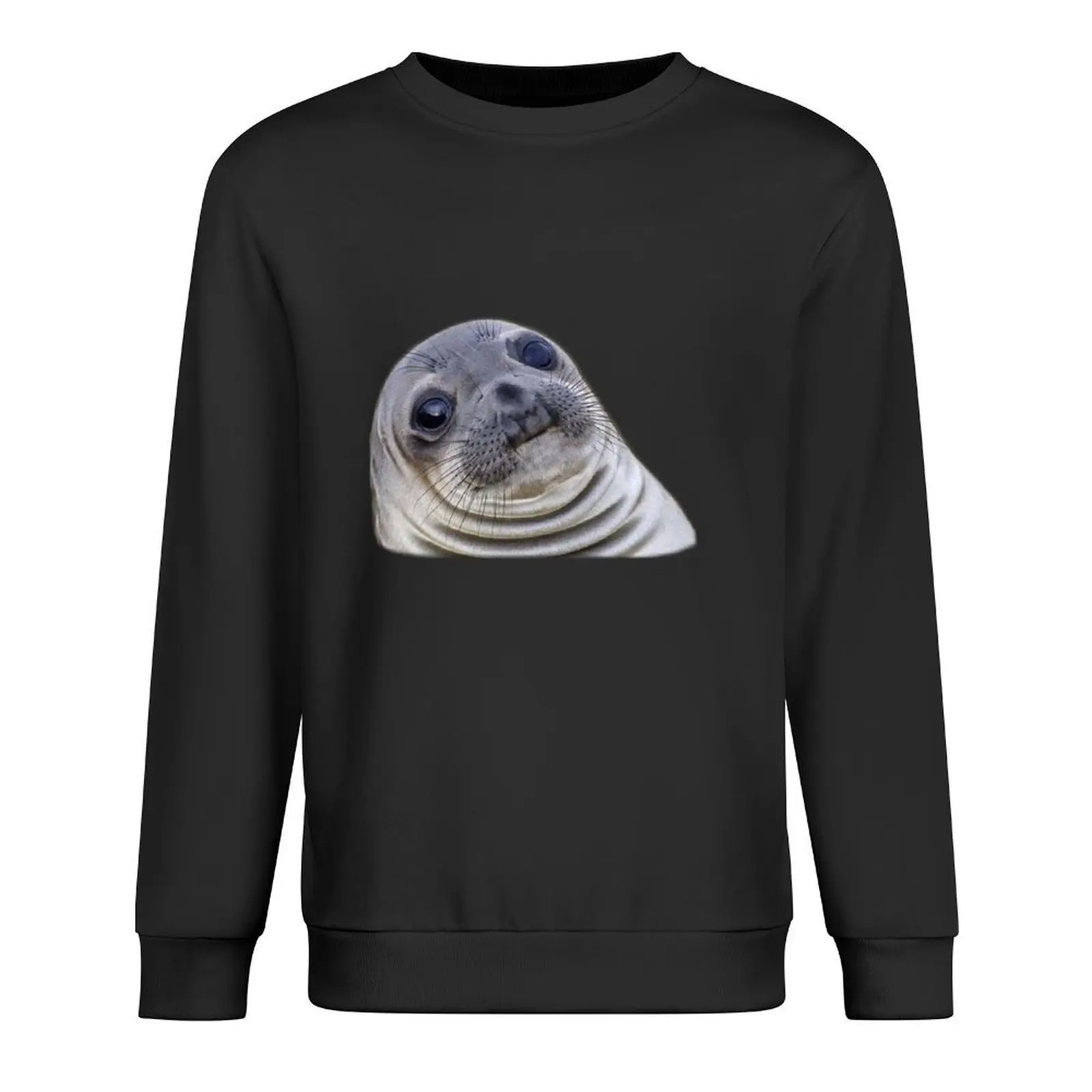 

Awkward Seal - funnyjunk funny Pullover autumn jacket men men's autumn clothes clothes for men sweatshirt men